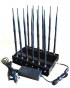 Wholesale 12-band Jammer Cell Phone GSM CDMA 3G 4G WIFI GPS VHF,UHF and Lojack