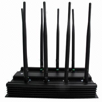 Wholesale 8 Bands Adjustable All 3G 4G Cell Phone Signal Jammer and GPS WiFi Lojack Jammer(European Version)