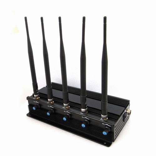 Wholesale 5 High Power Antenna Phone Jammer & GPS Jammer