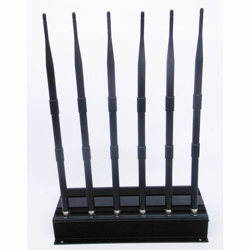 Wholesale 15W High Power 6 Antenna Cell Phone,WiFi,3G,UHF Jammer