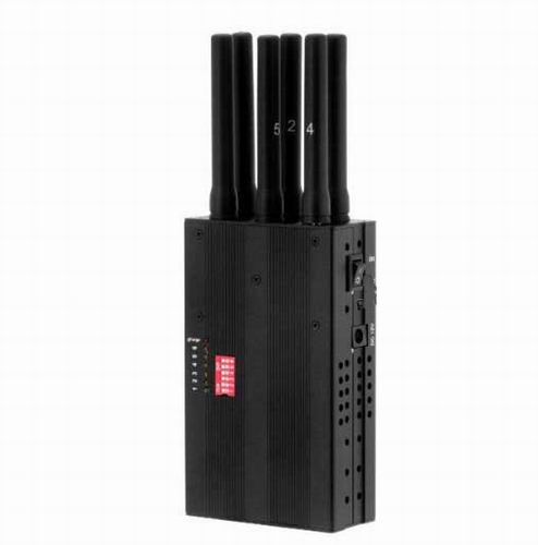 Wholesale Selectable Portable All Cell Phone 2G 3G 4G  Signal Jammer & GPS Jammer