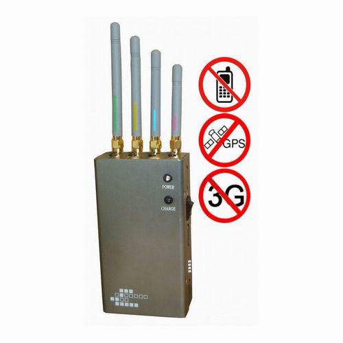 Wholesale 5-Band Portable Cell Phone 2G 3G & GPS Jammer
