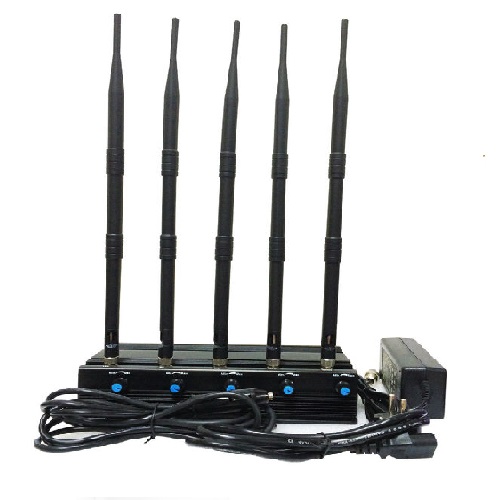 Wholesale Adjustable 5.2G/5.8G 2.4G WIFI Jammer With 4 Antennas