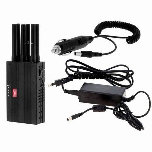 Wholesale Handheld 6 Bands Portable GPS Jammer (GPS L1/L2/L3/L4/L5) and GLONASS L1/L2